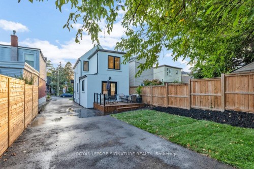 87 Wiley Avenue, Toronto, ON - Outdoor With Deck Patio Veranda