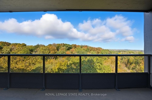 1103-1968 Main Street W, Hamilton, ON - Outdoor With Balcony With View