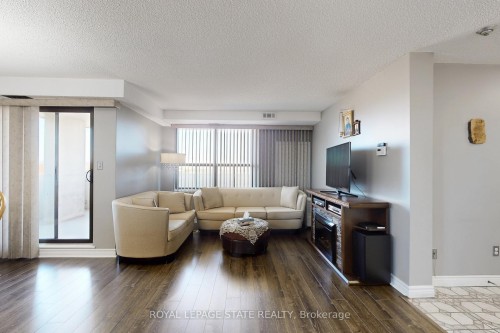 1002-432 Main Street, Hamilton, ON - Indoor Photo Showing Living Room