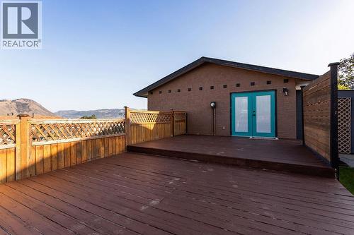1595 Hillcrest Avenue, Kamloops, BC - Outdoor With Deck Patio Veranda With Exterior