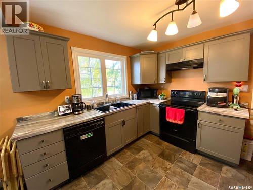 204 4Th Street E, Carnduff, SK - Indoor Photo Showing Kitchen With Double Sink