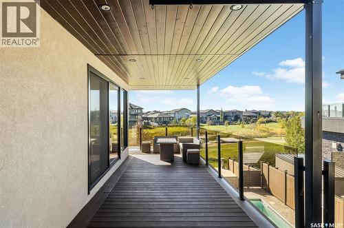 3430 Green Brook Road, Regina, SK - Outdoor With Deck Patio Veranda With Exterior