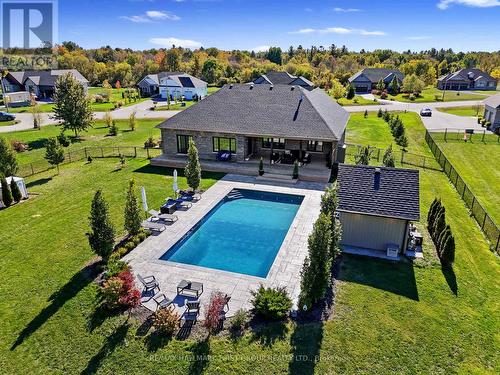 122 Glens Of Antrim Way, Alnwick/Haldimand, ON - Outdoor With In Ground Pool With Deck Patio Veranda