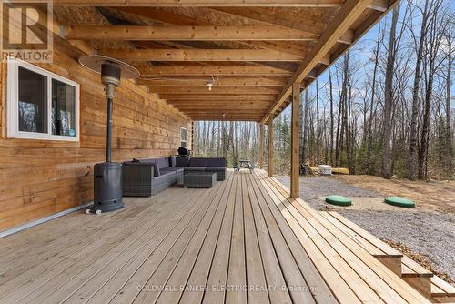 2075 Dyno Road, Highlands East (Cardiff Ward), ON - Outdoor With Deck Patio Veranda With Exterior