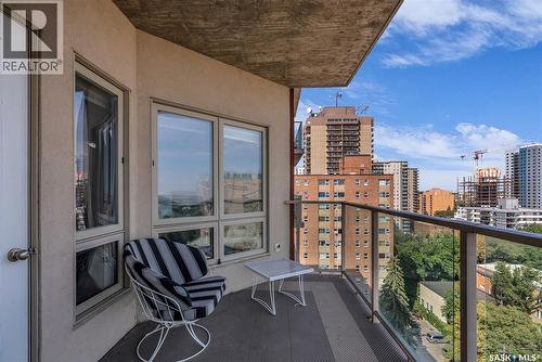 1205 902 Spadina Crescent E, Saskatoon, SK - Outdoor With Balcony With Exterior