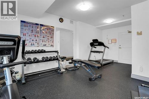 1205 902 Spadina Crescent E, Saskatoon, SK - Indoor Photo Showing Gym Room