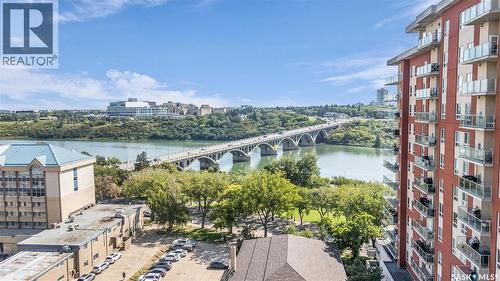 1205 902 Spadina Crescent E, Saskatoon, SK - Outdoor With Body Of Water With Balcony With View