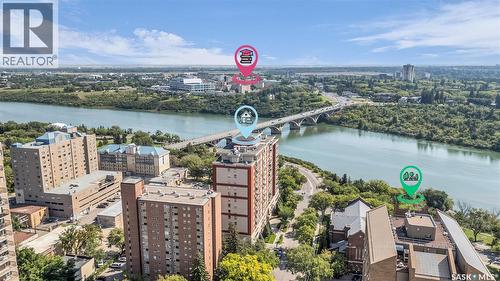 1205 902 Spadina Crescent E, Saskatoon, SK - Outdoor With Body Of Water With View