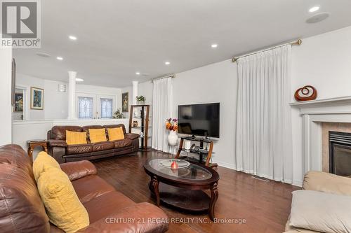 78A Kerfoot Crescent, Georgina, ON - Indoor Photo Showing Living Room With Fireplace