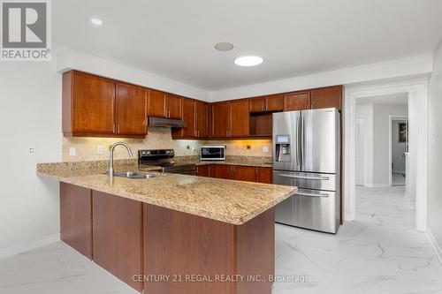 78A Kerfoot Crescent, Georgina, ON - Indoor Photo Showing Kitchen With Double Sink