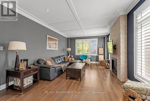236 Mother'S Street, Hamilton, ON - Indoor Photo Showing Living Room With Fireplace