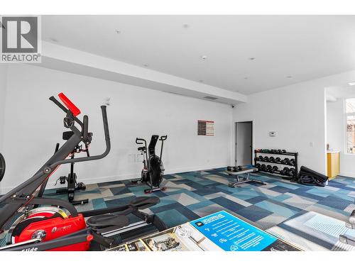 3630 Mission Springs Drive Unit# 506, Kelowna, BC - Indoor Photo Showing Gym Room