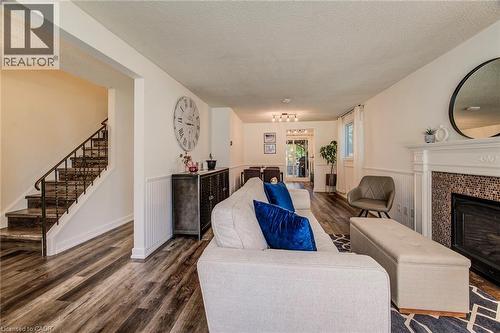 98 Rolling Meadows Drive, Kitchener, ON - Indoor With Fireplace