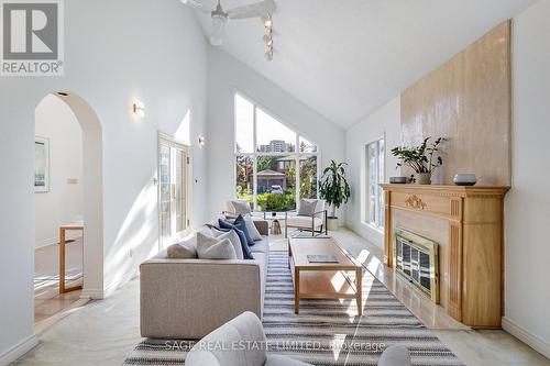 4143 Tapestry Trail, Mississauga, ON - Indoor Photo Showing Other Room With Fireplace