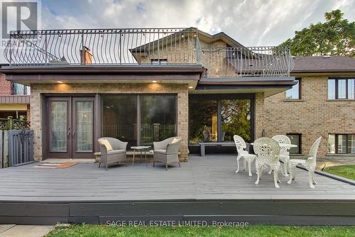 4143 Tapestry Trail, Mississauga, ON - Outdoor With Balcony With Deck Patio Veranda