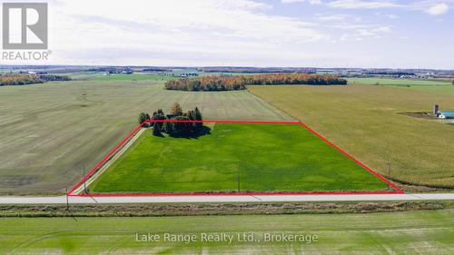 Property lines approximate. Looking south. - 1153 Kairshea Avenue, Huron-Kinloss, ON - Outdoor With View