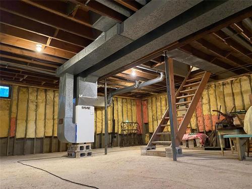 208 1St Street E, Sandy Lake, MB - Indoor Photo Showing Basement