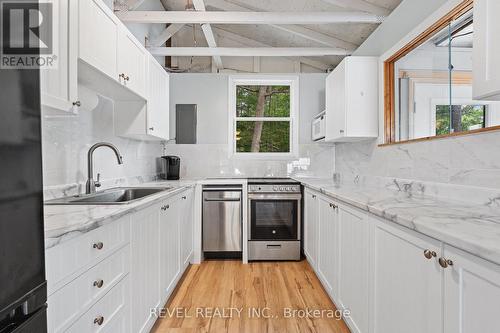 49 Sleepy Hollow Road, Rideau Lakes, ON - Indoor Photo Showing Kitchen With Upgraded Kitchen