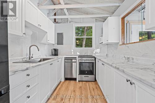 49 Sleepy Hollow Road, Rideau Lakes, ON - Indoor Photo Showing Kitchen With Upgraded Kitchen