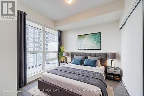 2410 - 510 Curran Place, Mississauga, ON - Indoor Photo Showing Bedroom