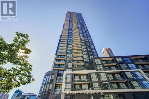 2410 - 510 Curran Place, Mississauga, ON - Outdoor With Facade