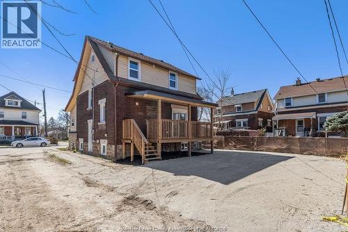 348 Caroline, Windsor, ON - Outdoor With Deck Patio Veranda