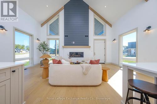 2 Marshall Place, Saugeen Shores, ON - Indoor Photo Showing Other Room With Fireplace