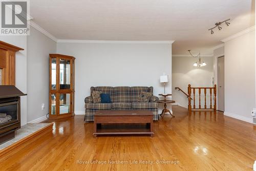 171 Campbell Avenue, North Bay (Ferris), ON - Indoor Photo Showing Living Room With Fireplace