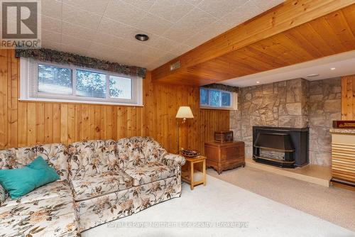 171 Campbell Avenue, North Bay (Ferris), ON - Indoor Photo Showing Living Room With Fireplace