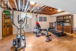 Lower level open rec area - 