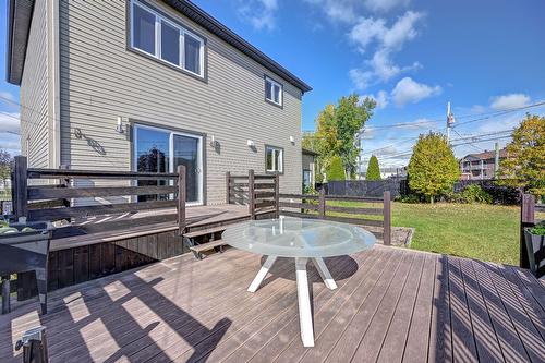 Backyard - 1055 Rue De La Forge, Saint-Hyacinthe, QC - Outdoor With Deck Patio Veranda With Exterior