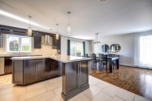 Dinette - 1055 Rue De La Forge, Saint-Hyacinthe, QC - Indoor Photo Showing Kitchen With Upgraded Kitchen