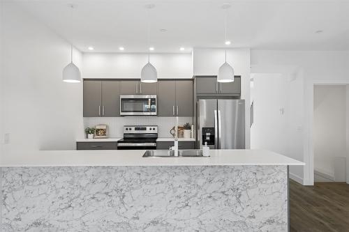 116-8960 Dallas Drive, Kamloops, BC - Indoor Photo Showing Kitchen With Stainless Steel Kitchen With Upgraded Kitchen