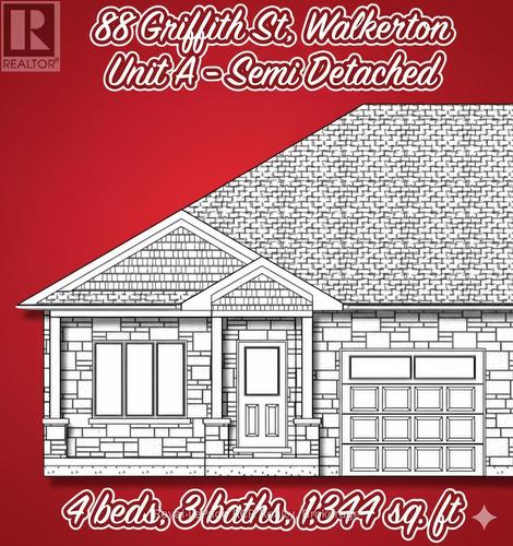 Unit A Portion - Unit A - 88 Griffith Street, Brockton, ON - 