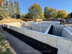 South View of Foundation - 