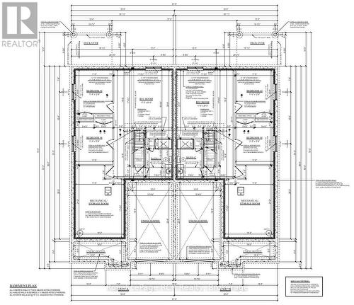 Basement Layout - Unit A - 88 Griffith Street, Brockton, ON - Other