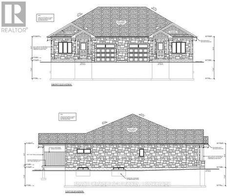West ( Front) and North Sides - Unit A - 88 Griffith Street, Brockton, ON - Other