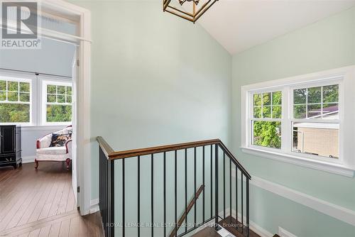 Hardwood Flooring Flows Throughout the Upper Level - 677 Greenwood Drive, Burlington, ON - Indoor Photo Showing Other Room