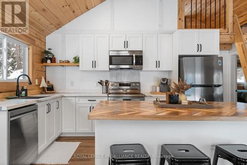 34 Elm Lane, Tudor And Cashel (Cashel Ward), ON - Indoor Photo Showing Kitchen With Stainless Steel Kitchen With Upgraded Kitchen