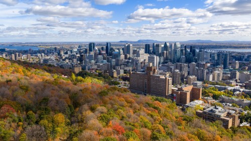 Photo aérienne - A34-3982 Ch. De La Côte-Des-Neiges, Montréal (Ville-Marie), QC - Outdoor With View