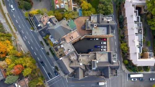 Photo aérienne - A34-3982 Ch. De La Côte-Des-Neiges, Montréal (Ville-Marie), QC - Outdoor With View