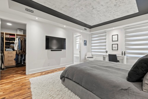 Chambre à coucher principale - A34-3982 Ch. De La Côte-Des-Neiges, Montréal (Ville-Marie), QC - Indoor Photo Showing Bedroom