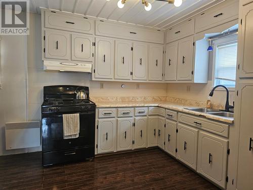 53 Legallais Street, Channel-Port Aux Basques, NL - Indoor Photo Showing Kitchen With Double Sink