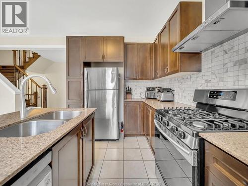 51 Merrybrook Trail, Brampton, ON - Indoor Photo Showing Kitchen With Stainless Steel Kitchen With Double Sink
