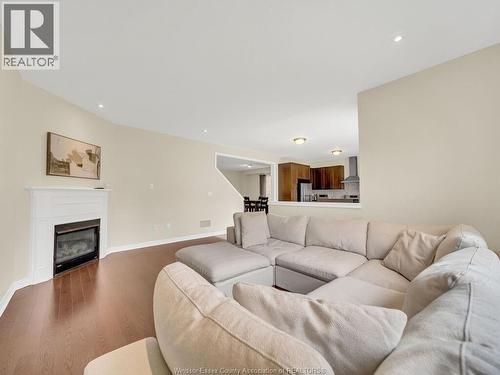 51 Merrybrook Trail, Brampton, ON - Indoor Photo Showing Living Room With Fireplace