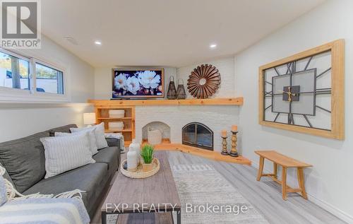 36 Blackfriars Place, Kitchener, ON - Indoor With Fireplace