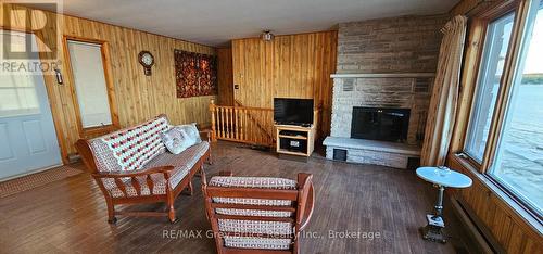 248 Isthmus Bay Road, Northern Bruce Peninsula, ON - Indoor With Fireplace