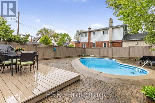 187 West 2Nd Street, Hamilton, ON - Outdoor With In Ground Pool With Deck Patio Veranda