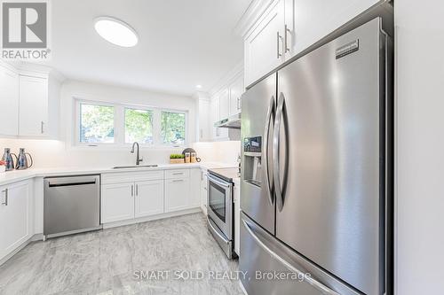 158 Park Avenue, Newmarket, ON - Indoor Photo Showing Kitchen With Stainless Steel Kitchen With Upgraded Kitchen