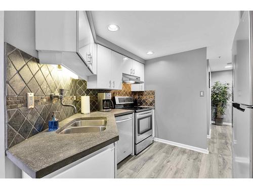 106 9978 148 Street, Surrey, BC - Indoor Photo Showing Kitchen With Double Sink